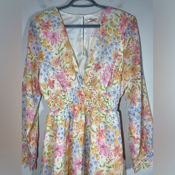 NWT SHOWPO PRETTY AS YOU DRESS IN MULTI FLORAL SIZE 6 - Picture 7 of 10